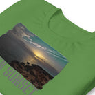 Short-Sleeve Unisex T-Shirt/Green Sunset/Personalized - Enet Images