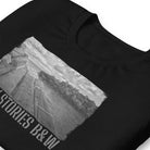 Short-Sleeve Unisex T-Shirt/Jetty Stories B&W/Personalized - Enet Images