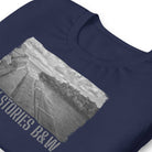 Short-Sleeve Unisex T-Shirt/Jetty Stories B&W/Personalized - Enet Images