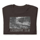 Short-Sleeve Unisex T-Shirt/Locomotive B&W/Personalized - Enet Images