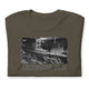 Short-Sleeve Unisex T-Shirt/Locomotive B&W/Personalized - Enet Images