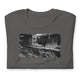 Short-Sleeve Unisex T-Shirt/Locomotive B&W/Personalized - Enet Images
