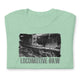 Short-Sleeve Unisex T-Shirt/Locomotive B&W/Personalized - Enet Images