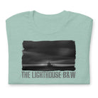 Short-Sleeve Unisex T-Shirt/The Lighthouse B&W/Personalized - Enet Images