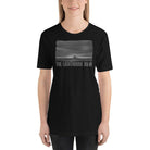 Short-Sleeve Unisex T-Shirt/The Lighthouse B&W/Personalized - Enet Images