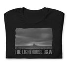 Short-Sleeve Unisex T-Shirt/The Lighthouse B&W/Personalized - Enet Images