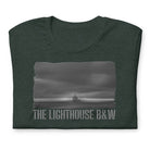 Short-Sleeve Unisex T-Shirt/The Lighthouse B&W/Personalized - Enet Images