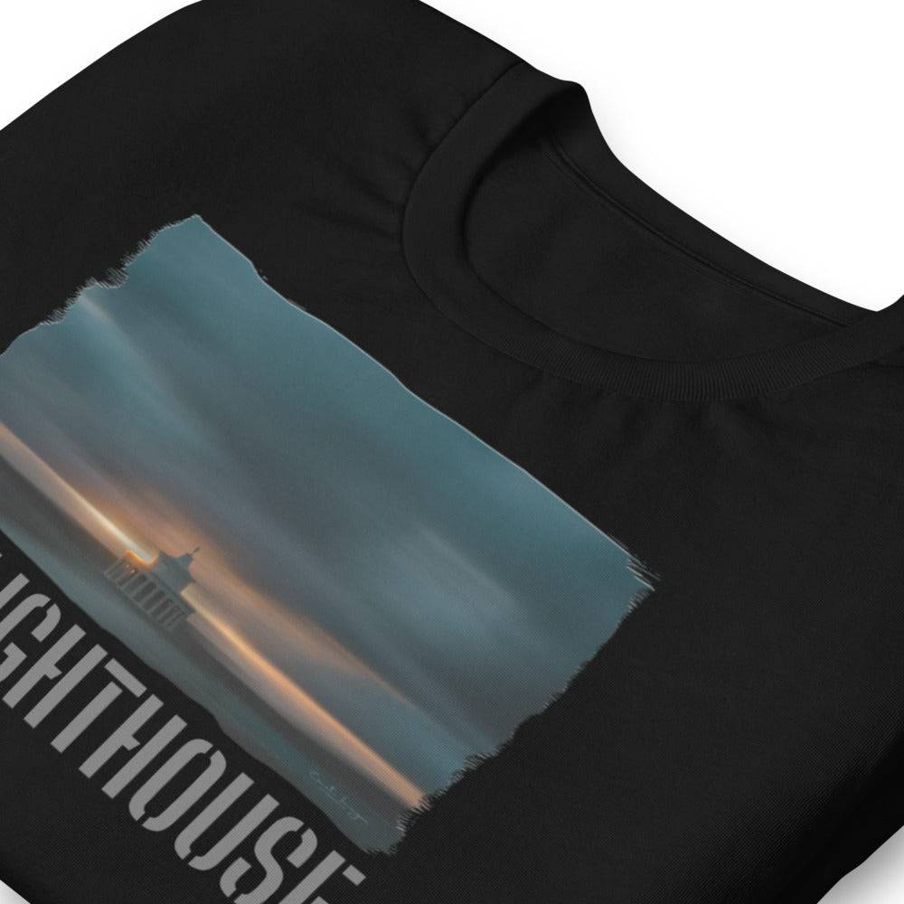 Short-Sleeve Unisex T-Shirt/The Lighthouse/Personalized - Enet Images
