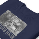 Short-Sleeve Unisex T-Shirt/Western B&W/Personalized - Enet Images