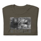 Short-Sleeve Unisex T-Shirt/Western B&W/Personalized - Enet Images