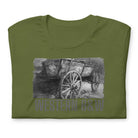 Short-Sleeve Unisex T-Shirt/Western B&W/Personalized - Enet Images