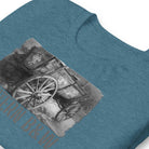 Short-Sleeve Unisex T-Shirt/Western B&W/Personalized - Enet Images