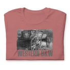 Short-Sleeve Unisex T-Shirt/Western B&W/Personalized - Enet Images