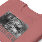 Short-Sleeve Unisex T-Shirt/Western B&W/Personalized - Enet Images