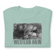 Short-Sleeve Unisex T-Shirt/Western B&W/Personalized - Enet Images