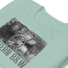 Short-Sleeve Unisex T-Shirt/Western B&W/Personalized - Enet Images