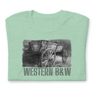 Short-Sleeve Unisex T-Shirt/Western B&W/Personalized - Enet Images