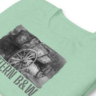 Short-Sleeve Unisex T-Shirt/Western B&W/Personalized - Enet Images