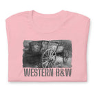 Short-Sleeve Unisex T-Shirt/Western B&W/Personalized - Enet Images