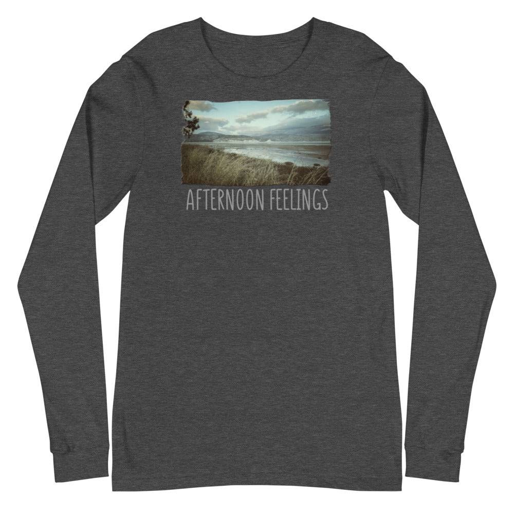 Unisex Long Sleeve Tee/Afternoon Feelings/Personalized - Enet Images