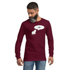 Unisex Long Sleeve Tee/Cat-Fish - Enet Images