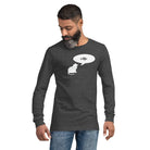 Unisex Long Sleeve Tee/Cat-Fish - Enet Images