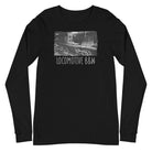 Unisex Long Sleeve Tee/Locomotive B&W/Personalized - Enet Images