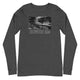 Unisex Long Sleeve Tee/Locomotive B&W/Personalized - Enet Images