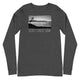 Unisex Long Sleeve Tee/Secret Sunset B&W/Personalized - Enet Images
