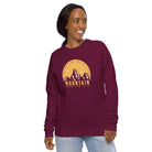 Unisex organic sweatshirt/Adventure-Mountains - Enet Images