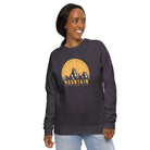 Unisex organic sweatshirt/Adventure-Mountains - Enet Images