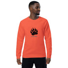 Unisex organic sweatshirt/Bear-Paw-Wild-Life - Enet Images