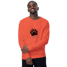 Unisex organic sweatshirt/Bear-Paw-Wild-Life - Enet Images