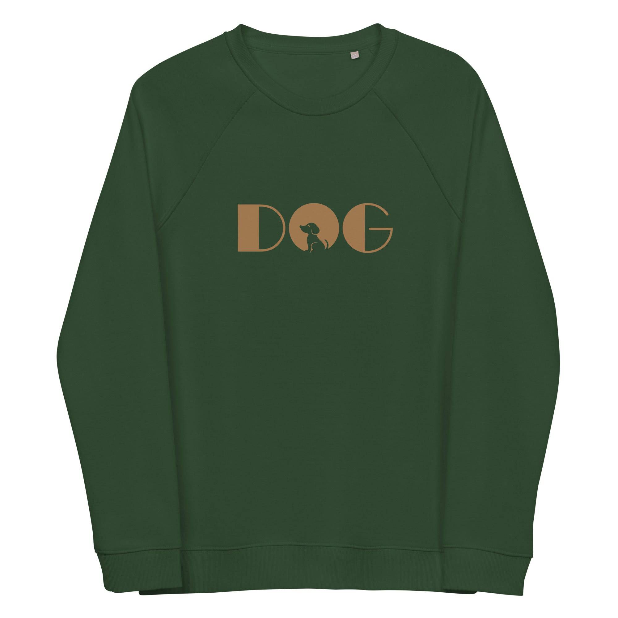 Unisex organic sweatshirt/Dog - Enet Images