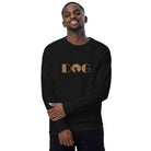 Unisex organic sweatshirt/Dog - Enet Images