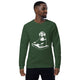 Unisex organic sweatshirt/Mona-Lisa-DJ - Enet Images