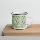 Enamel Mug/Lemon Flowers - Enet Images