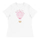 Women's Relaxed T-Shirt/Aerostat Pink - Enet Images