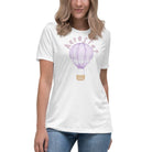 Women's Relaxed T-Shirt/Aerostat Purple - Enet Images