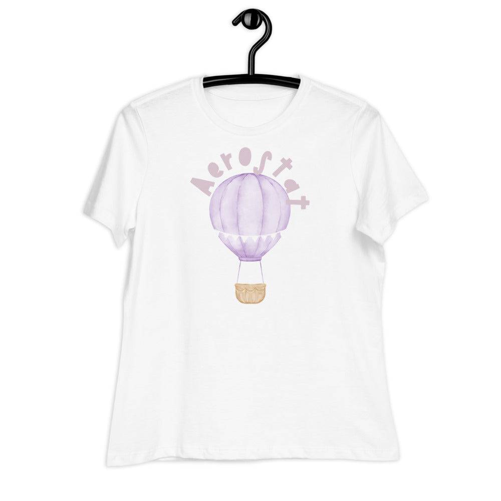 Women's Relaxed T-Shirt/Aerostat Purple - Enet Images