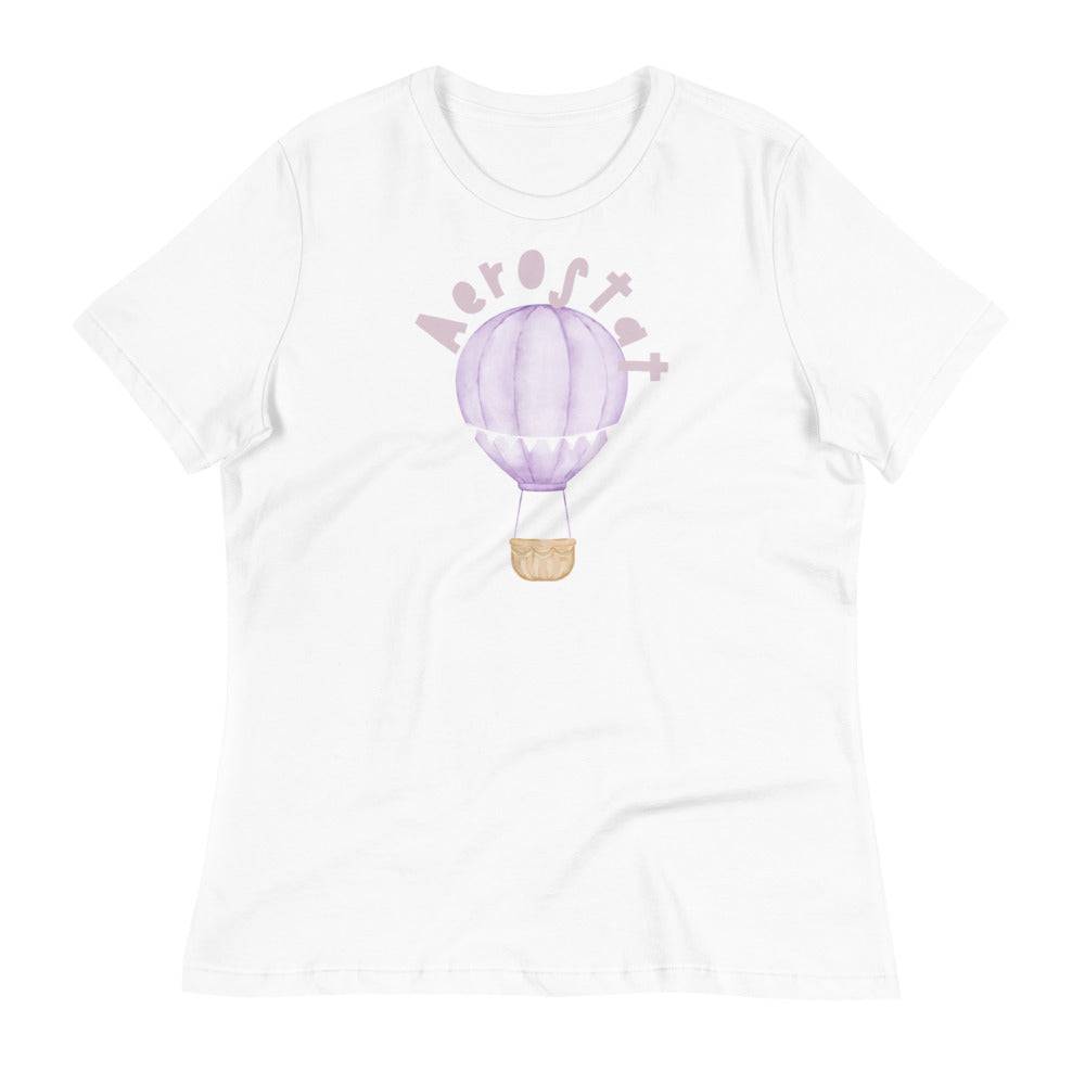 Women's Relaxed T-Shirt/Aerostat Purple - Enet Images