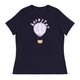 Women's Relaxed T-Shirt/Aerostat Purple - Enet Images