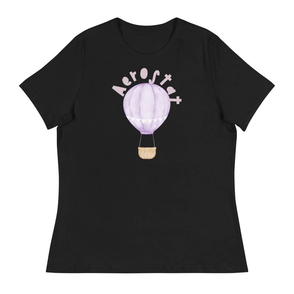 Women's Relaxed T-Shirt/Aerostat Purple - Enet Images