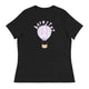 Women's Relaxed T-Shirt/Aerostat Purple - Enet Images