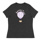 Women's Relaxed T-Shirt/Aerostat Purple - Enet Images