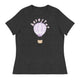 Women's Relaxed T-Shirt/Aerostat Purple - Enet Images