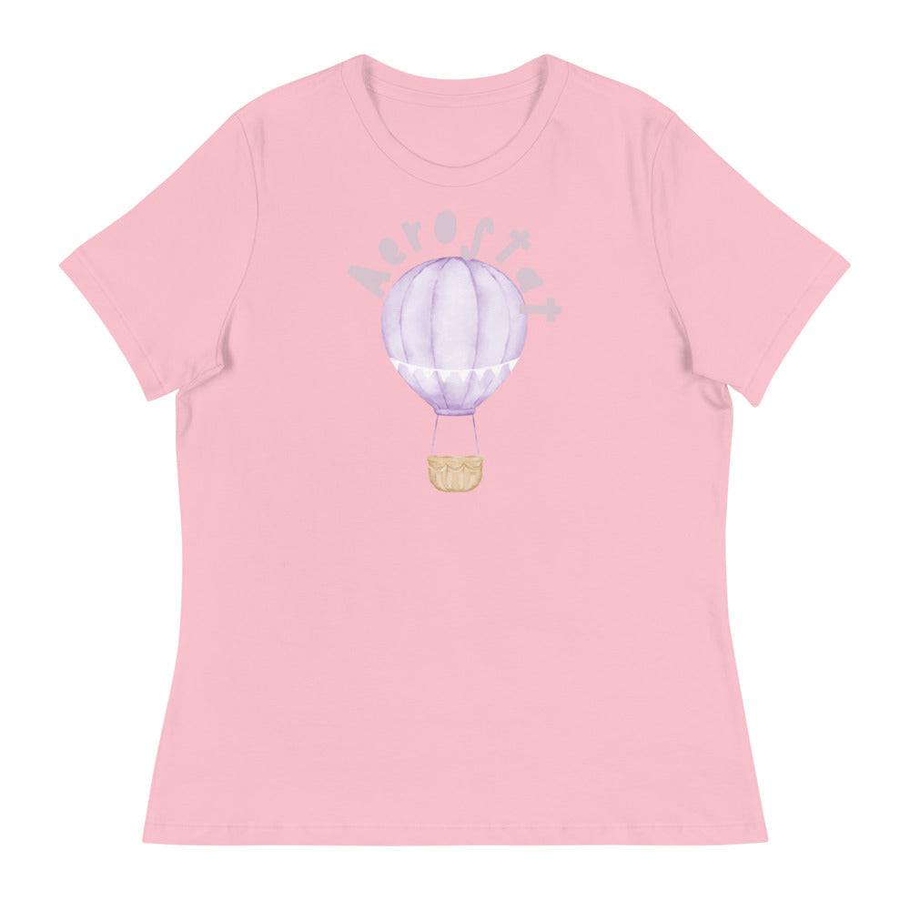 Women's Relaxed T-Shirt/Aerostat Purple - Enet Images