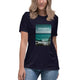 Women's Relaxed T-Shirt/angry ocean - Enet Images