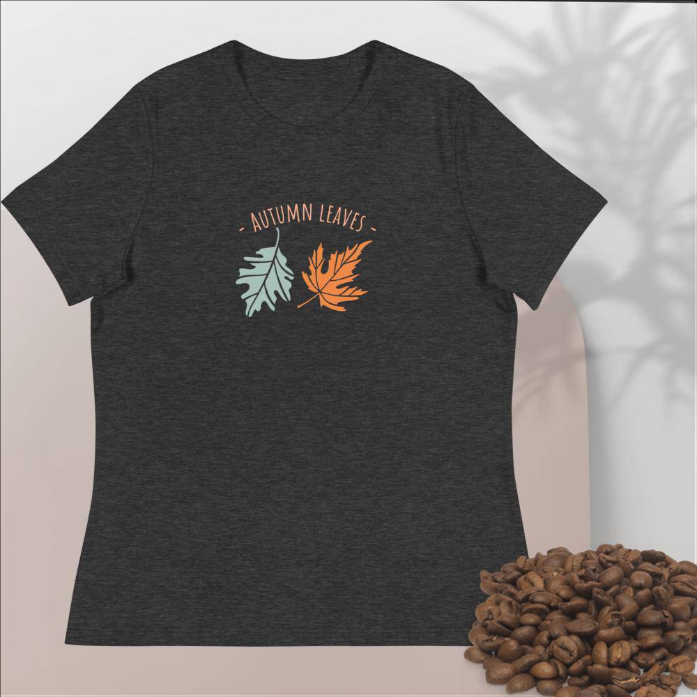 Women's Relaxed T-Shirt/Autumn leaves - Enet Images