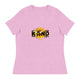 Women's Relaxed T-Shirt/Be Kind-Sunflower - Enet Images